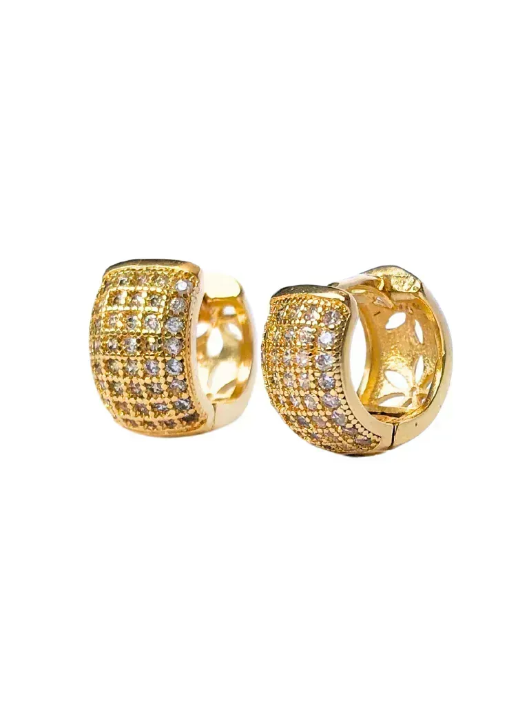 BRINCO ARGOLA CRAVEJADO